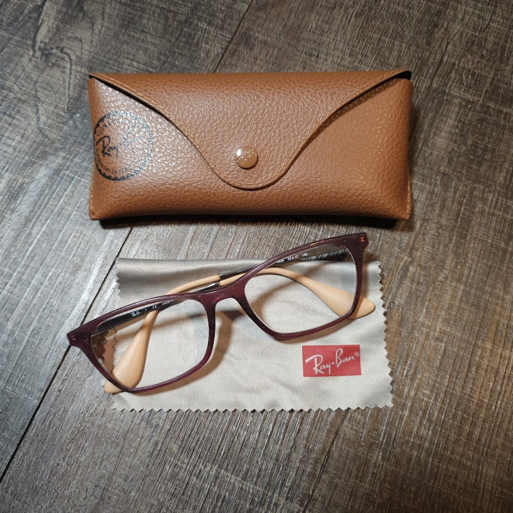RAYBAN - glasses & case